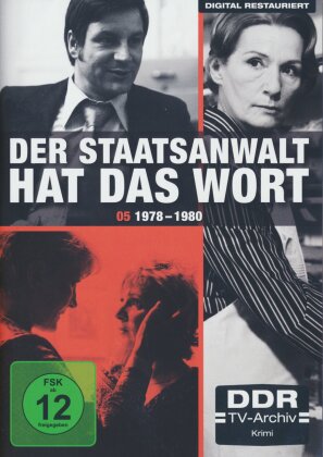 Der Staatsanwalt hat das Wort - Box 5 (DDR TV-Archiv, b/w, 4 DVDs)
