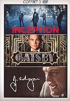 Leonardo DiCaprio - Inception / Gatsby le magnifique / J. Edgar (3 DVDs)
