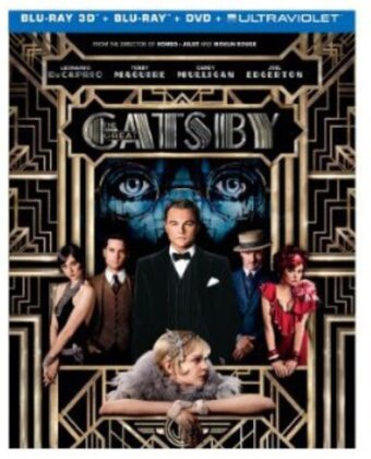 The Great Gatsby (2013) (Blu-ray 3D (+2D) + Blu-ray + DVD)