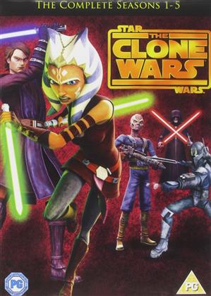 Star Wars - The Clone Wars - Seasons 1-5 (19 DVDs)