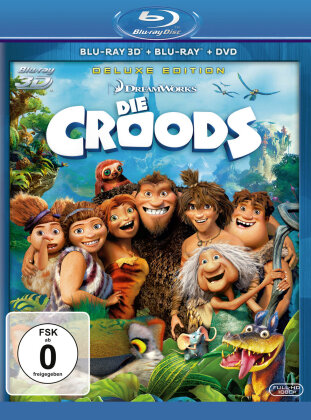 Die Croods (2013) (Blu-ray 3D (+2D) + DVD)