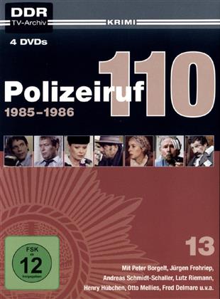 Polizeiruf 110 - Box 13: 1985-1986 (4 DVDs)