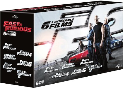 Fast & Furious 1-6 - L'intégrale (6 DVDs)