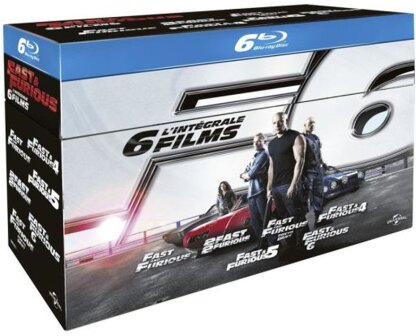 Fast & Furious 1-6 - L'intégrale (6 Blu-rays)