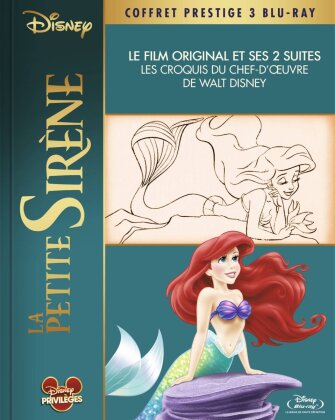 La petite sirène 1-3 - Trilogie (3 Blu-rays)