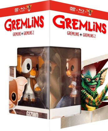 Gremlins 1 & 2 (+ figurine Pop! (Funko), 2 Blu-ray + 2 DVD)