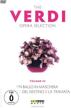 Various Artists - The Verdi Opera Selection Vol. 3 - Un ballo in maschera / La forza del destino / La Traviata (Arthaus Musik, 4 DVDs)