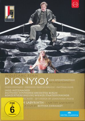 Deutsches Symphonieorchester Berlin, Ingo Metzmacher & Mojca Erdmann - Rihm - Dionysos - An Opera Fantasy (Euro Arts, Unitel Classica, Salzburger Festspiele, 2 DVDs)