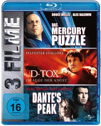 Das Mercury Puzzle / D-Tox / Dante's Peak (3 Blu-rays)