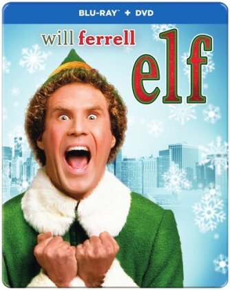 Elf (2003) (Anniversary Edition, Steelbook, Blu-ray + DVD)