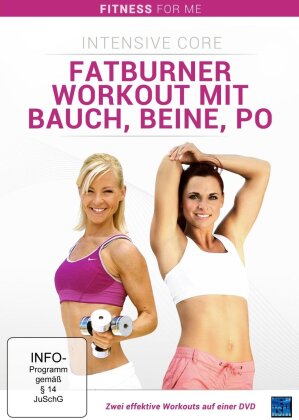 Fatburner Workout mit Bauch, Beine, Po - Intensive Core - Fitness for me