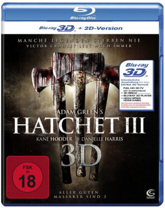 Hatchet 3 (2013) (Blu-ray 3D + Blu-ray)