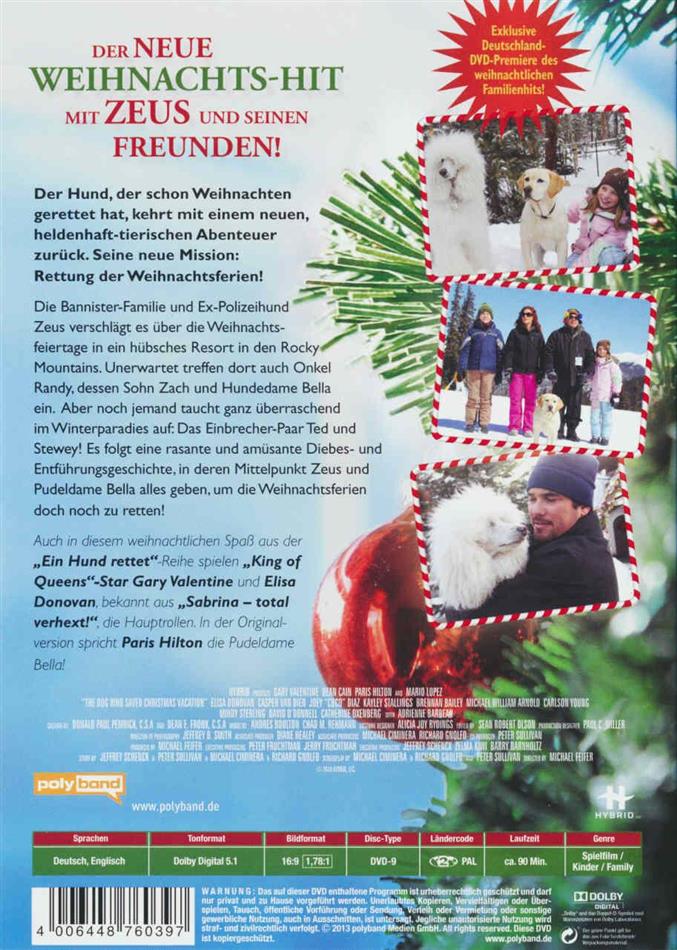 Ein Hund Rettet Die Weihnachtsferien The Dog Who Saved Christmas Vacation 2010 Cede Ch
