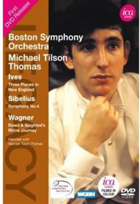 Boston Symphony Orchestra & Michael Tilson Thomas - Ives / Sibelius / Wagner (ICA Classics, Legacy Edition)