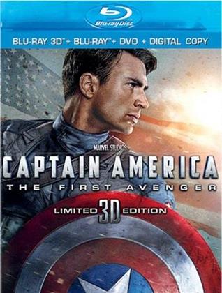 Captain America - The First Avenger (2011) (Blu-ray 3D (+2D) + Blu-ray + DVD)