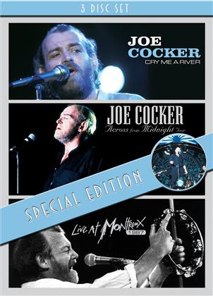 Joe Cocker - Midnight / Cry me a river/ Live at Montreux 1987 (3 DVDs)