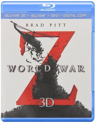 World War Z (2013) (Blu-ray 3D (+2D) + Blu-ray + DVD)