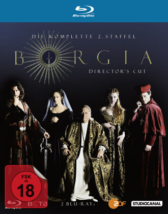 Borgia - Staffel 2 (Director's Cut, 2 Blu-ray)