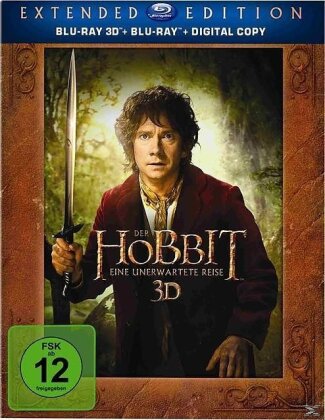 Der Hobbit - Eine unerwartete Reise (2012) (Extended Edition, 5 Blu-ray 3D (+2D))