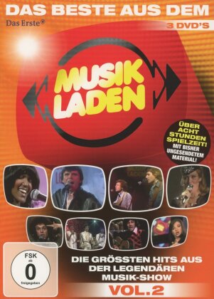 Various Artists - Das Beste aus dem Musikladen - Box Vol. 2 (3 DVDs)