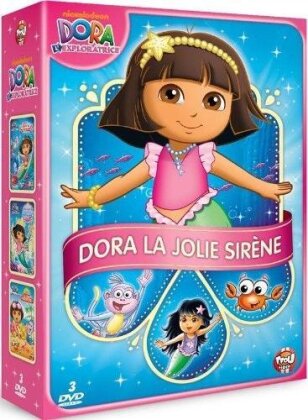Dora l'exploratrice - Dora la jolie sirène (3 DVD)
