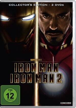 Iron Man 1 + 2 (Collector's Edition, 2 DVDs)
