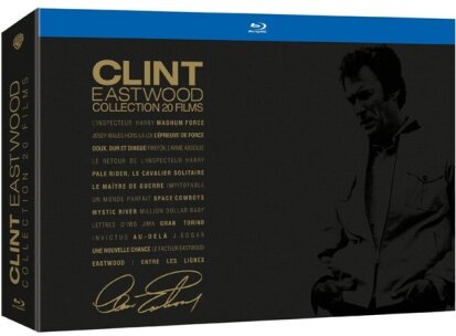 Clint Eastwood Collection - 20 films (Limited Edition, 20 Blu-rays)