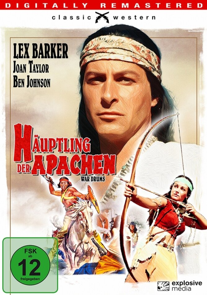 Häuptling der Apachen - War Drums (1957) (Classic Western)