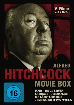 Alfred Hitchcock - Movie Box (s/w, 2 DVDs)
