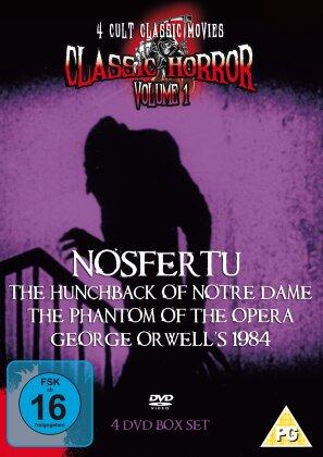 Classic Horror Volume 1 - 4 Classic Cult Movies (4 DVDs)
