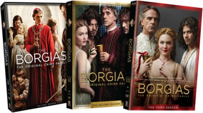 The Borgias - Seasons 1-3 (9 DVDs)