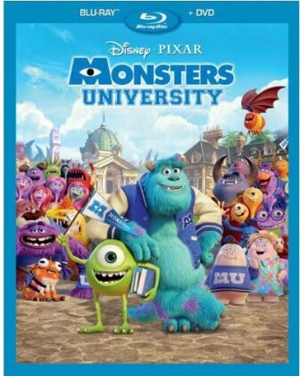 Monsters University (2013) (3 Blu-ray + DVD)