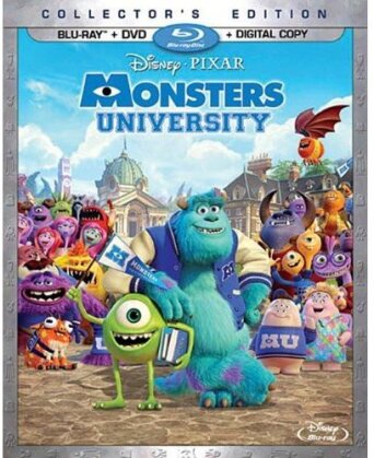 Monsters University (2013) (Collector's Edition, 3 Blu-rays + DVD)