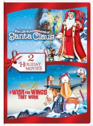 2 Holiday Movies - The Life & Adventures of Santa Claus / Opus n' Bill in a Wish for...