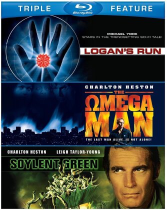 Soylent Green / Logan's Run / Omega Man - Sci-Fi Triple Feature (3 Blu-rays)