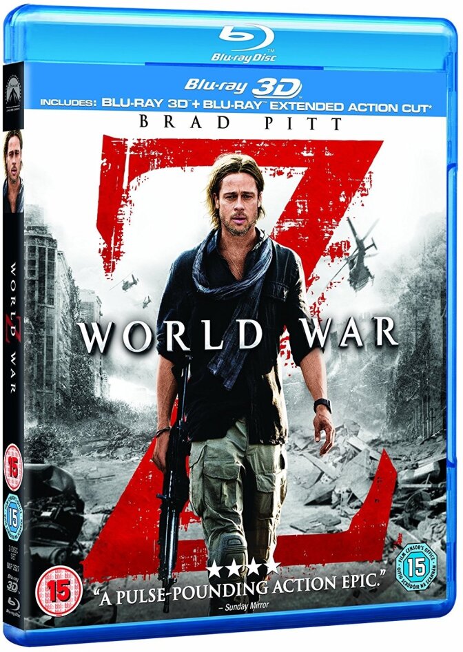 World War Z - World War Z 3D (2013) (Blu-ray + Blu-ray 3D)