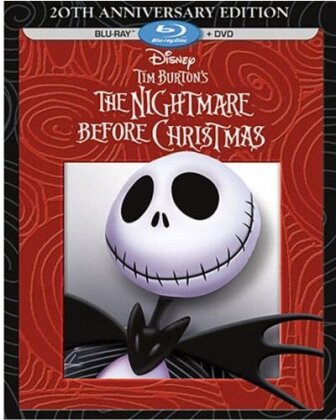 The Nightmare Before Christmas (1993) (Édition 20ème Anniversaire, Blu-ray + DVD)