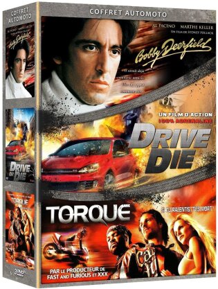 Automoto - Coffret - Bobby Deerfield / Drive or Die / Torque (3 DVDs)