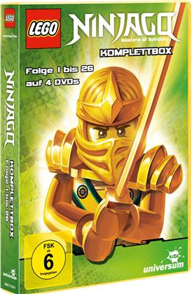 LEGO Ninjago - TV-Serie - Komplettbox (2011) (4 DVDs)