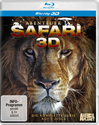 Abenteuer Safari - Die komplette Serie (3 Blu-ray 3D (+2D))
