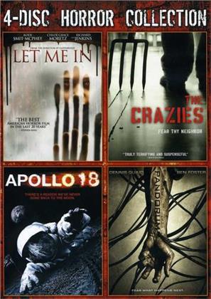4 Disc Horror Collection - Let Me In / Crazies / Apollo 18 / Pandorum