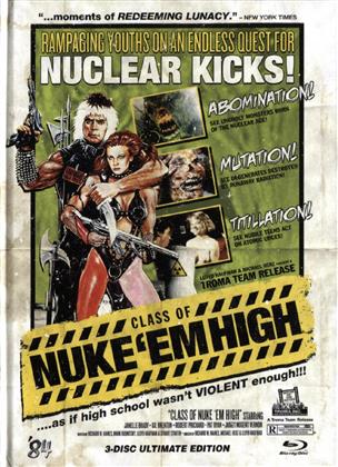 Class of Nuke'Em High (1986) (Limited Edition, Ultimate Edition, Uncut, Blu-ray + 2 DVDs)