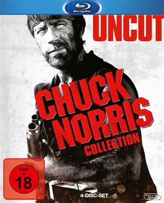 Chuck Norris Collection - McQuade, der Wolf / Missing in Action / Cusack / Delta Force (Uncut, 4 Blu-rays)