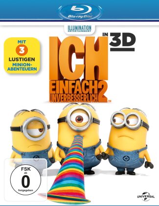 Ich - Einfach Unverbesserlich 2 (2013) (Blu-ray 3D + Blu-ray)