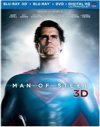 Man of Steel (2013) (Blu-ray 3D (+2D) + Blu-ray + DVD)