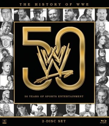 WWE: The History of the WWE - 50 Years of Sports Entertainment (2 Blu-rays)