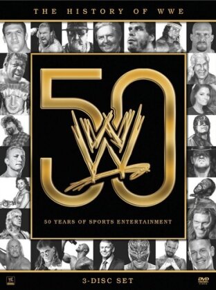 WWE: The History of the WWE - 50 Years of Sports Entertainment (3 DVDs)