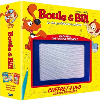 Boule & Bill - Coffret (inclus Ardoise Magique, 3 DVD)