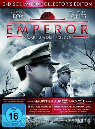Emperor - Kampf um den Frieden (2012) (Édition Limitée, Mediabook, Blu-ray + 2 DVD)