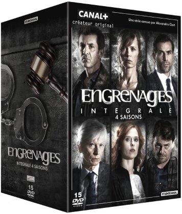Engrenages - Intégrale Saisons 1-4 (15 DVD)